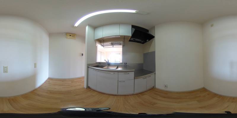 パノラマ画像キッチン