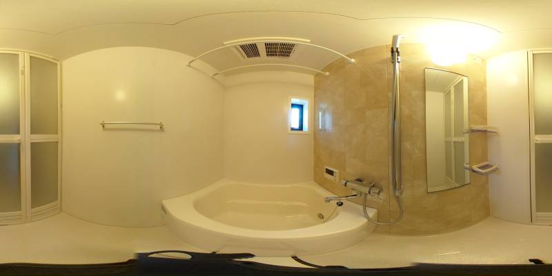 パノラマ画像バスルーム