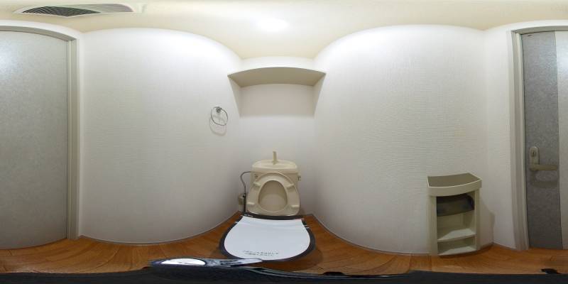 パノラマ画像トイレ