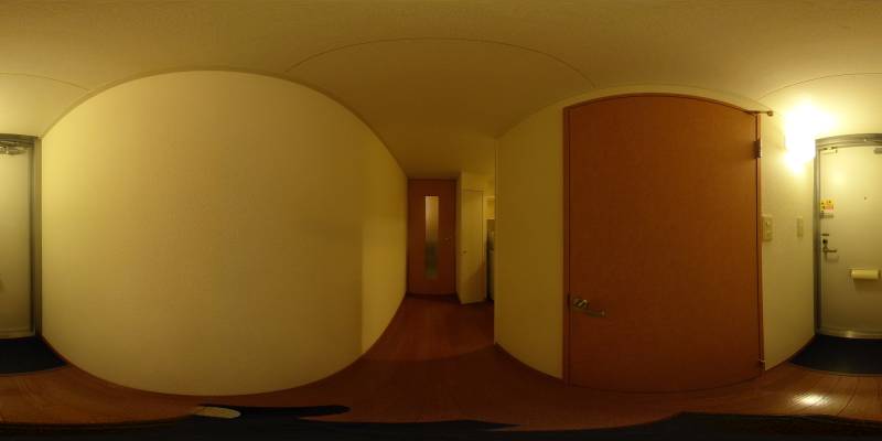 パノラマ画像玄関