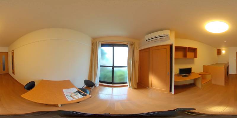 パノラマ画像洋室