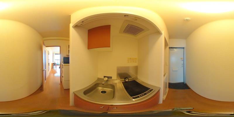 パノラマ画像キッチン