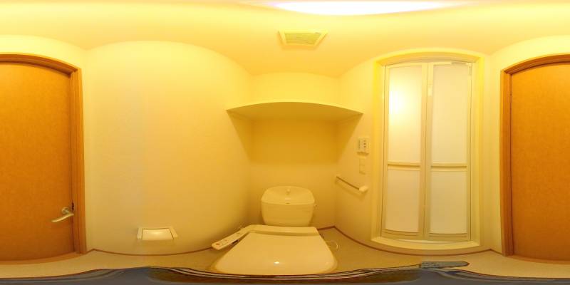 パノラマ画像トイレ