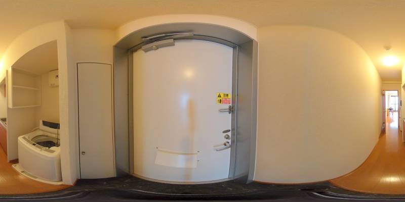 パノラマ画像玄関