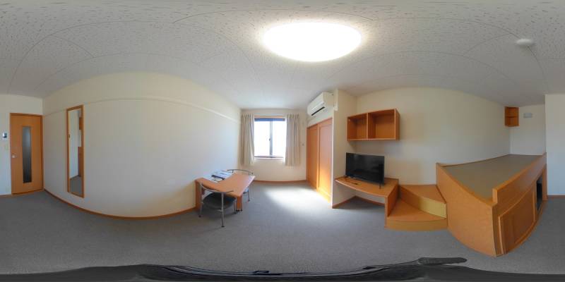 パノラマ画像洋室