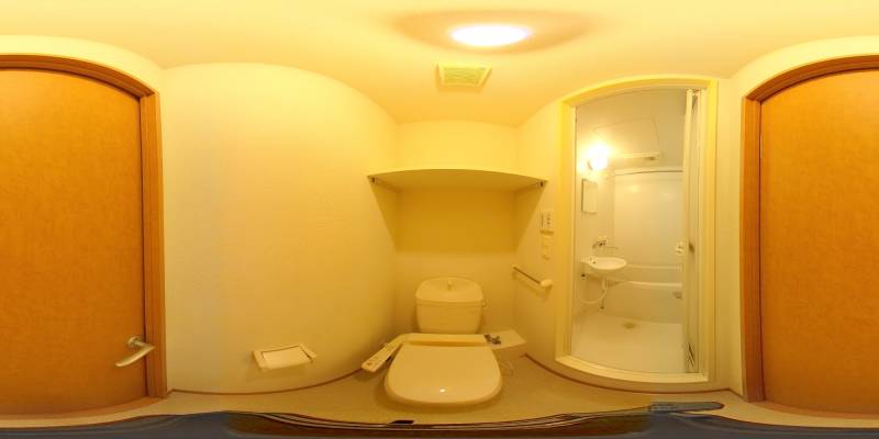 パノラマ画像トイレ