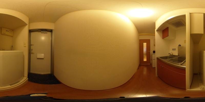 パノラマ画像玄関