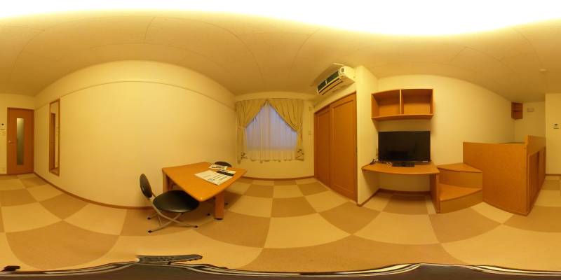 パノラマ画像洋室