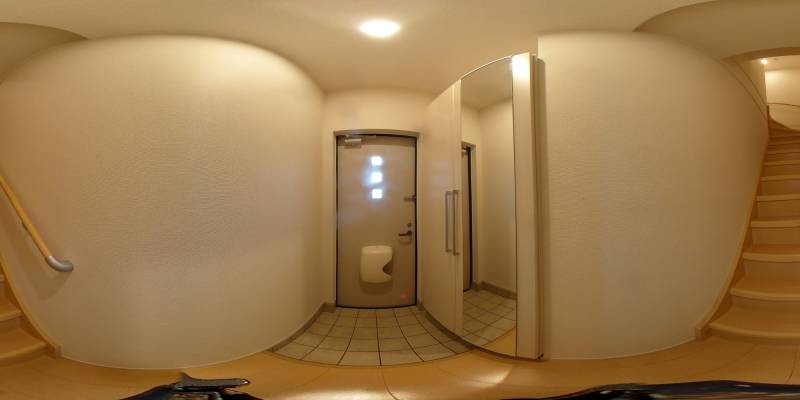 パノラマ画像玄関