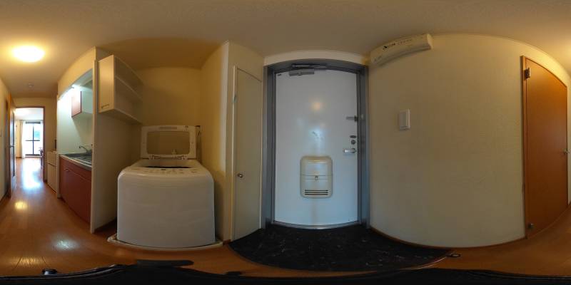 パノラマ画像玄関