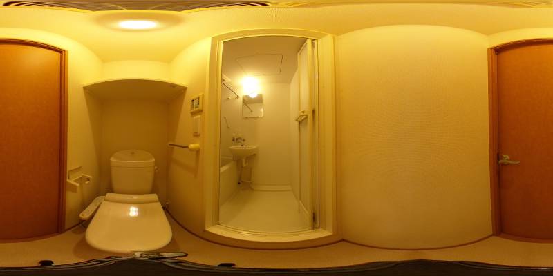 パノラマ画像トイレ