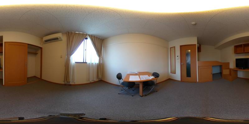 パノラマ画像洋室