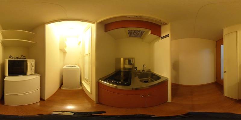 パノラマ画像キッチン