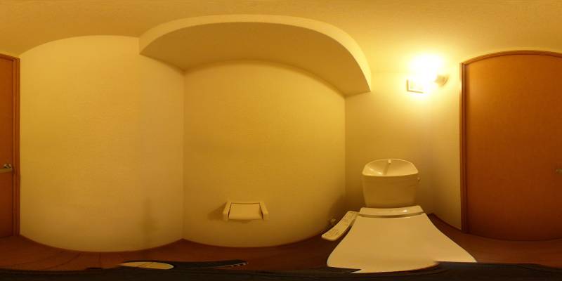 パノラマ画像トイレ