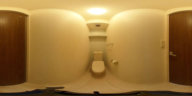 パノラマ画像トイレ