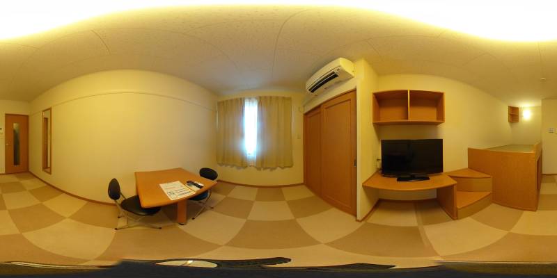 パノラマ画像洋室