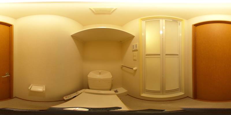 パノラマ画像トイレ