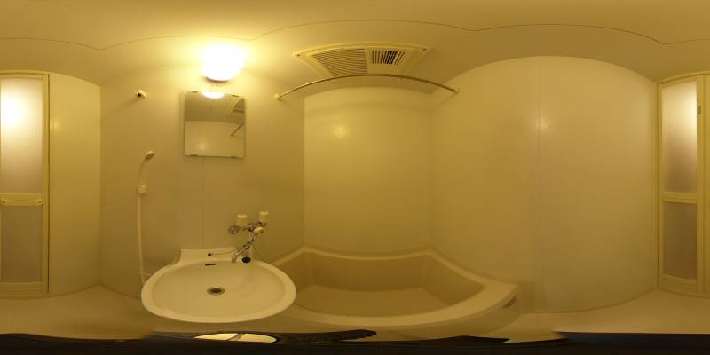 パノラマ画像バスルーム