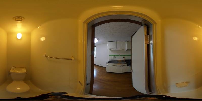 パノラマ画像トイレ