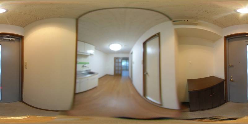 パノラマ画像玄関