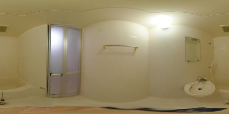 パノラマ画像バスルーム