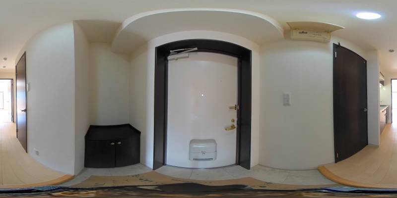 パノラマ画像玄関