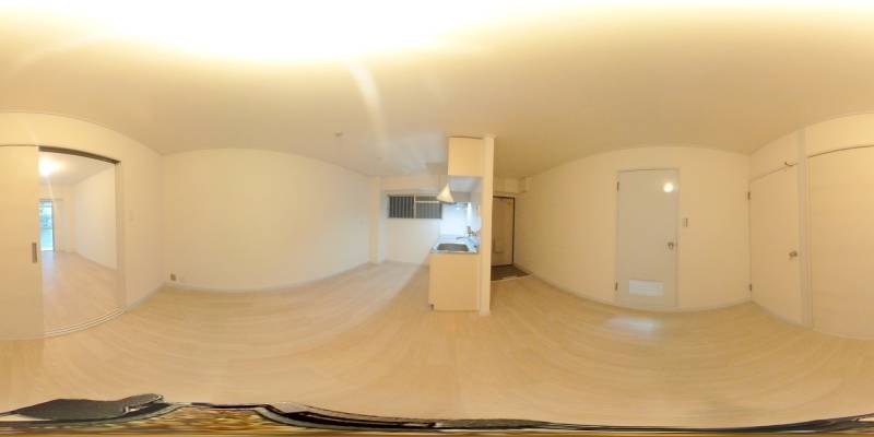 パノラマ画像リビング