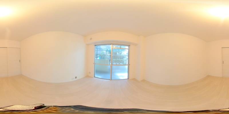 パノラマ画像洋室