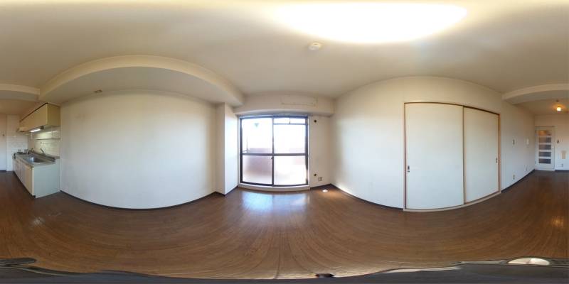 パノラマ画像リビング