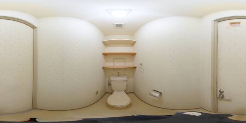 パノラマ画像トイレ