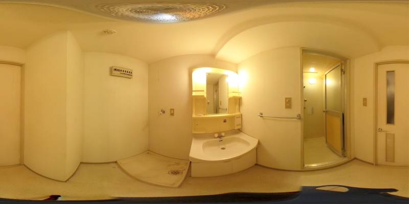 パノラマ画像洗面所