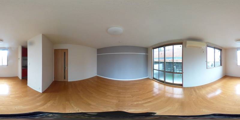 パノラマ画像リビング