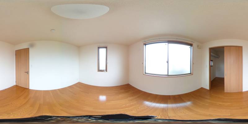 パノラマ画像洋室