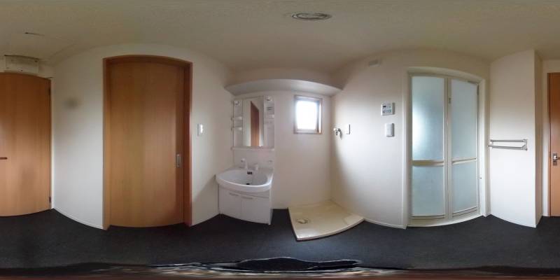 パノラマ画像洗面所