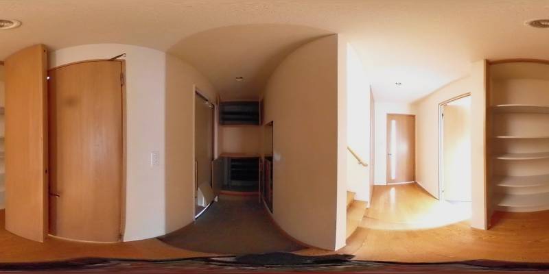 パノラマ画像玄関