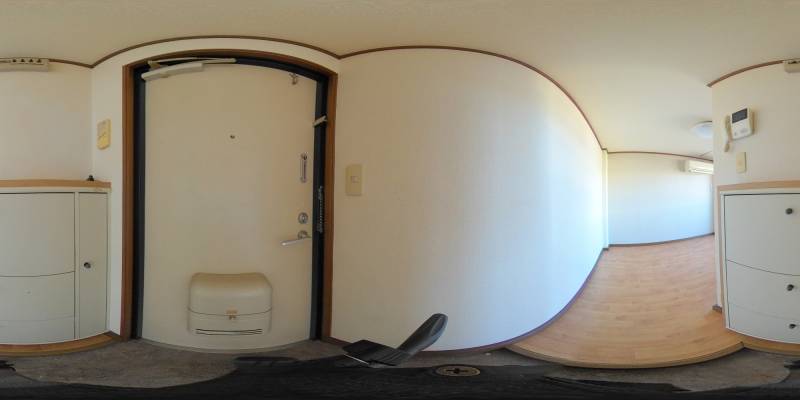 パノラマ画像玄関