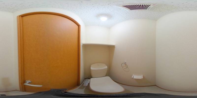 パノラマ画像トイレ