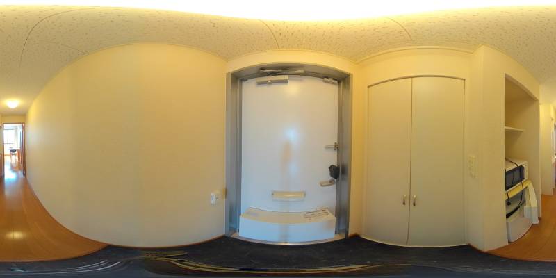 パノラマ画像玄関