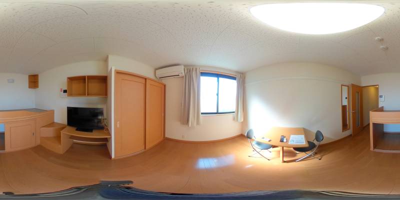 パノラマ画像洋室