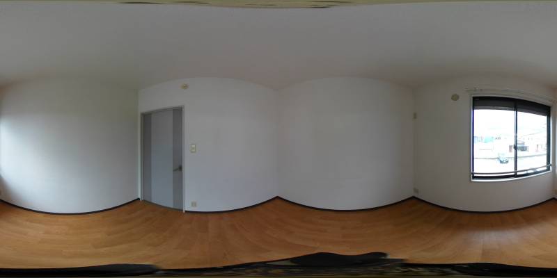 パノラマ画像洋室