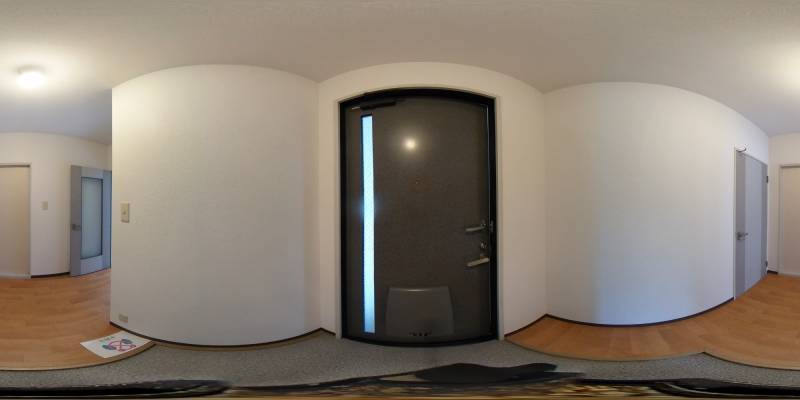 パノラマ画像玄関