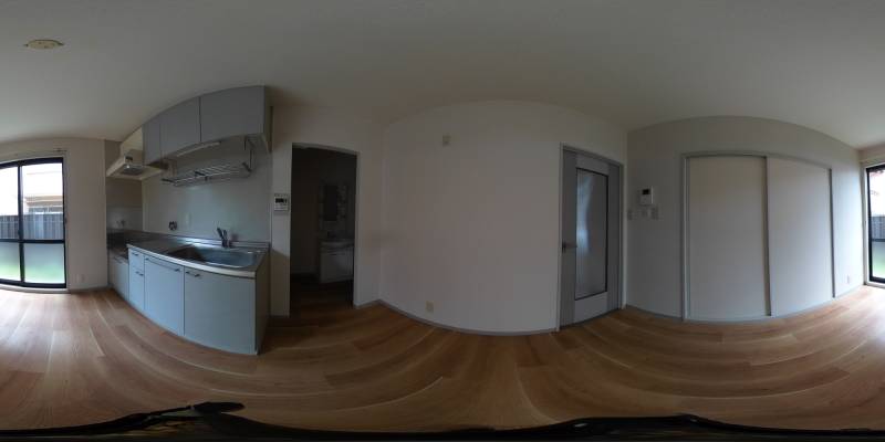 パノラマ画像リビング