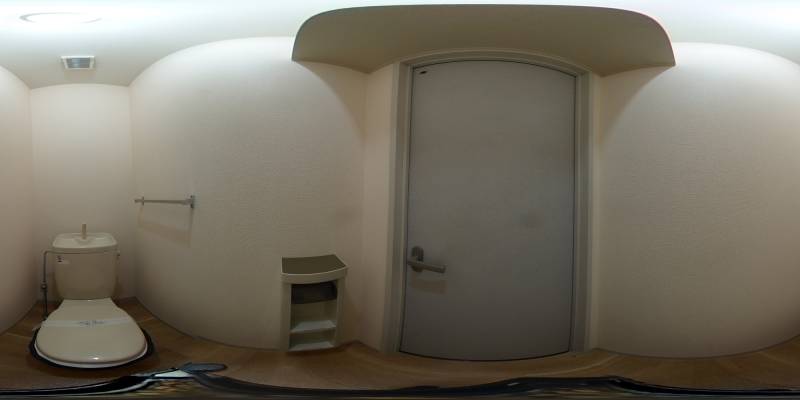 パノラマ画像トイレ