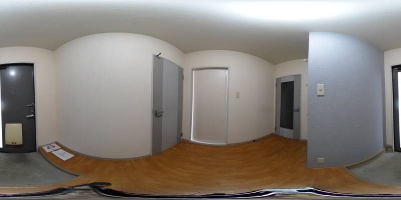 パノラマ画像玄関