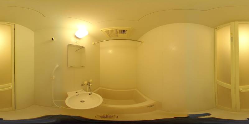 パノラマ画像バスルーム