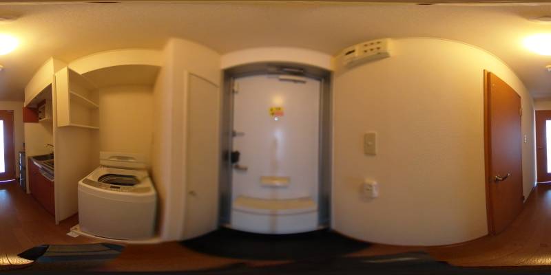 パノラマ画像玄関