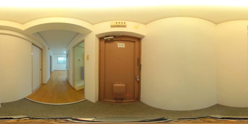 パノラマ画像玄関