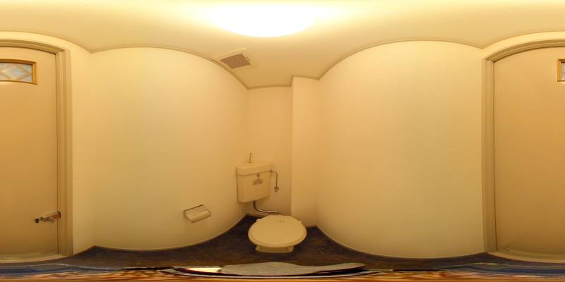 パノラマ画像トイレ