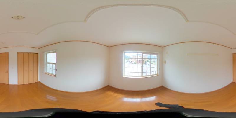 パノラマ画像洋室