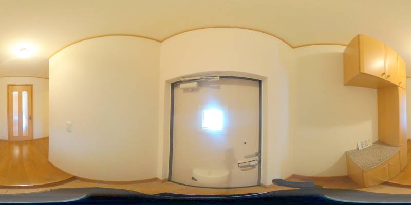 パノラマ画像玄関